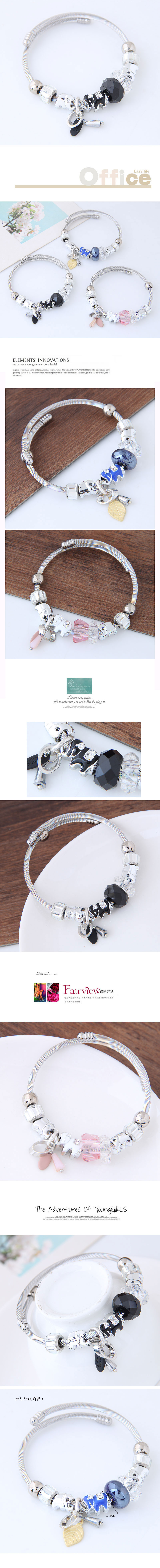 Fashion Bracelets Metal Wild Simple Multi-element Accessories Personalized Bracelet display picture 1