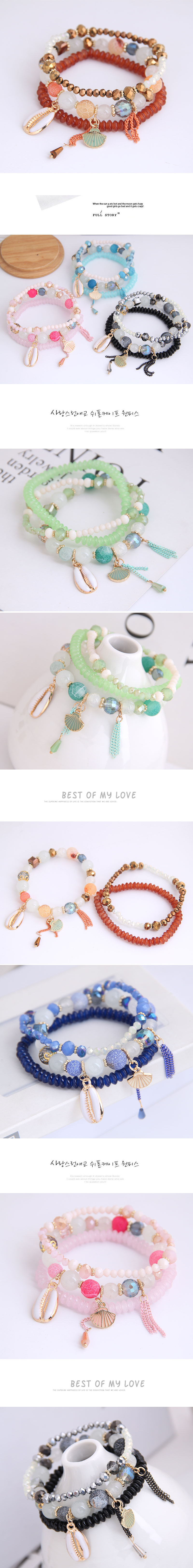 Simple Accessories Haibei Multi-layer Fashion Female Bracelet display picture 1