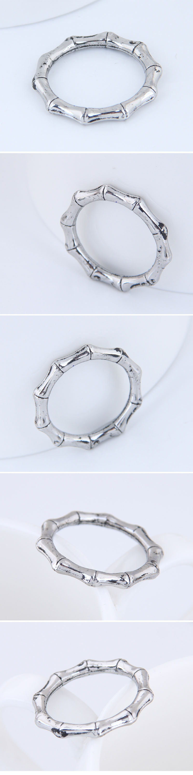 Yiwu Jewelry Wholesale Fashion Bamboo Festival Retro Simple Ring display picture 1