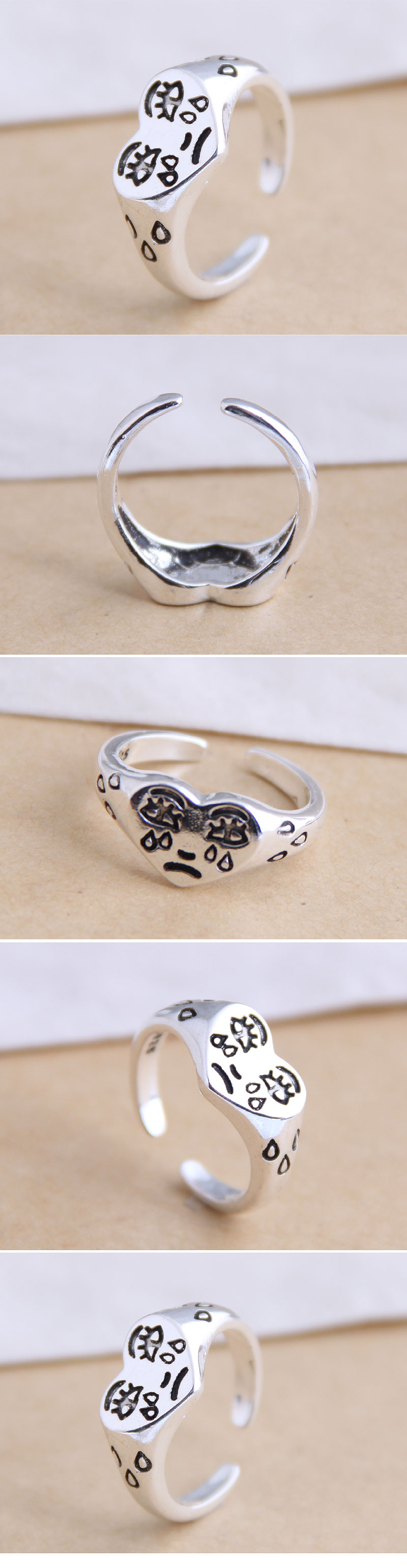 Fashion Vintage Open Ring Yiwu Nihaojewelry Wholesale display picture 1