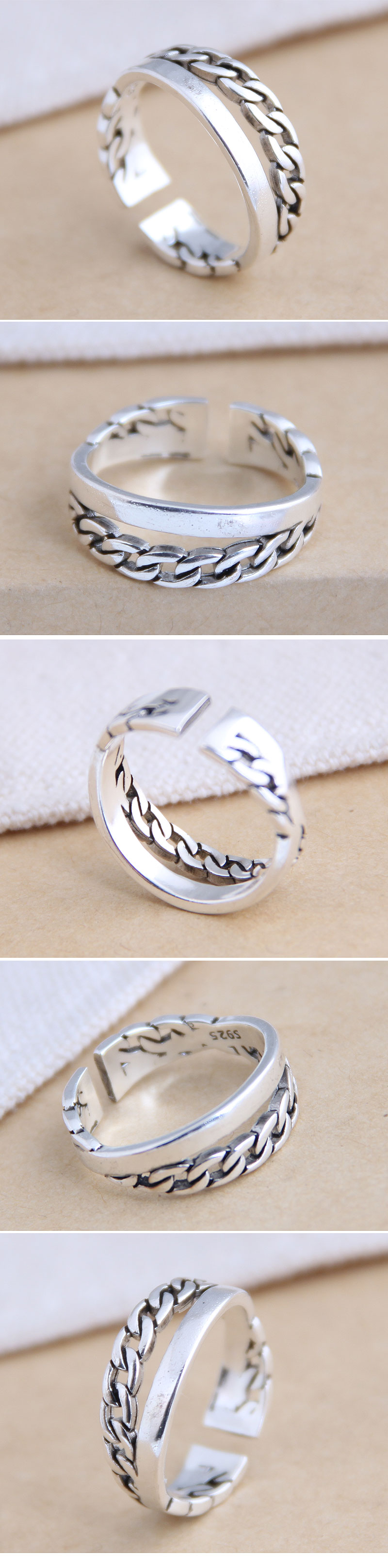 New Fashion Retro Open Ring Yiwu Nihaojewelry Wholesale display picture 1
