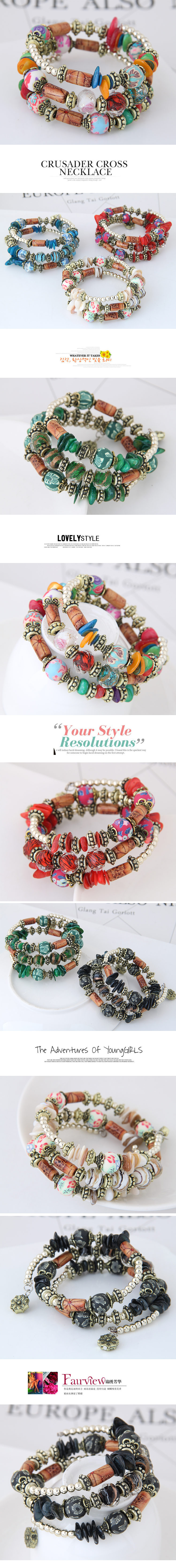 Fashion Trends Bohemian Style Shell Set  Accessories Wholesale Nihaojewelry display picture 1