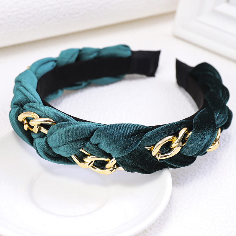 Women's Glam Romantic Geometric Flannel Hair Band display picture 2