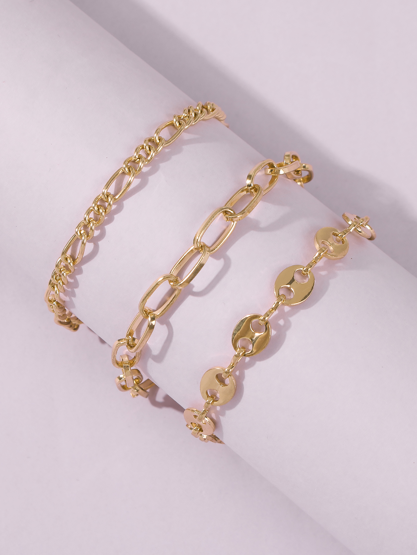 New Creative Simple Chain Alloy Bracelet display picture 1