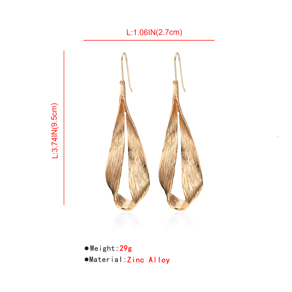 Fashion Exaggerated Alloy Earrings For Women display picture 7