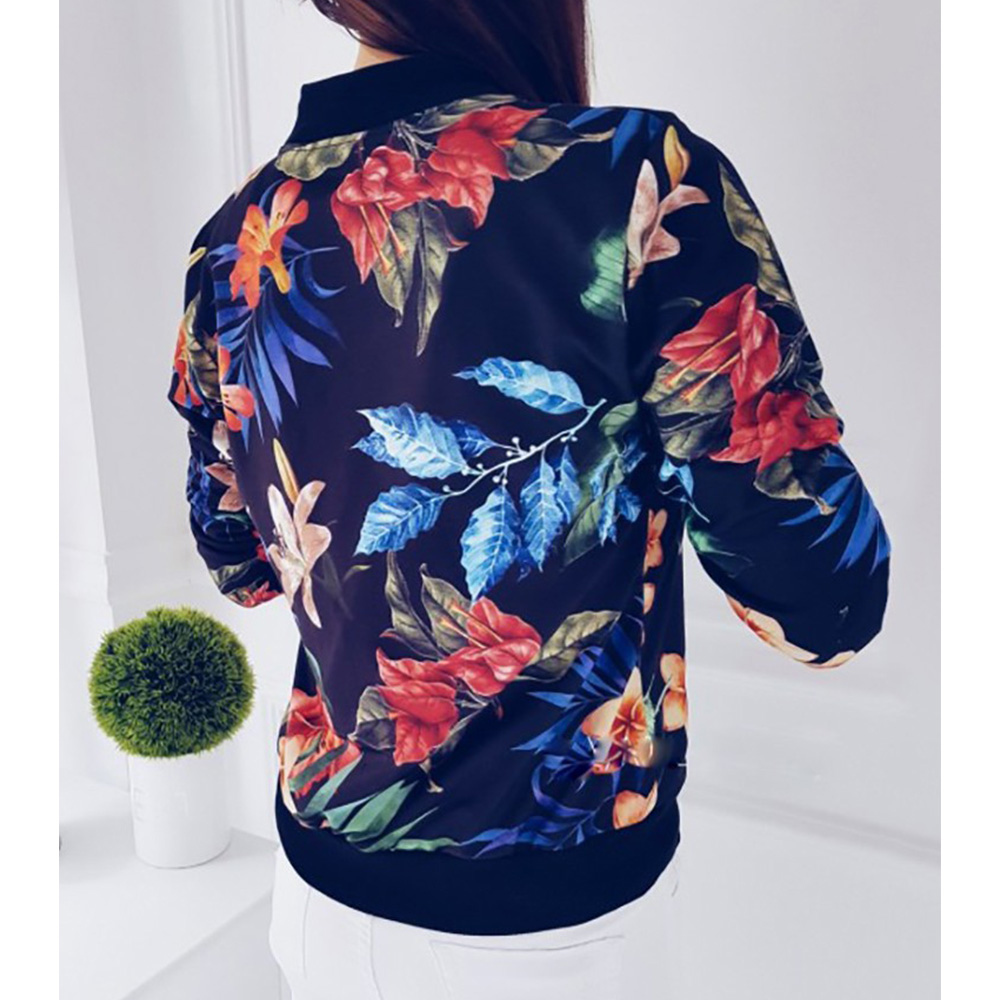 Autumn New Printed Long-sleeved Jacket Baseball Uniform display picture 4
