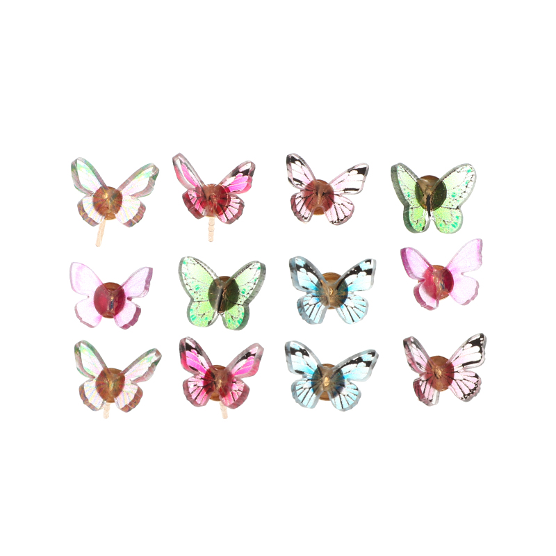 Lindos Aretes De Mariposa De Colores Para Mujer display picture 3