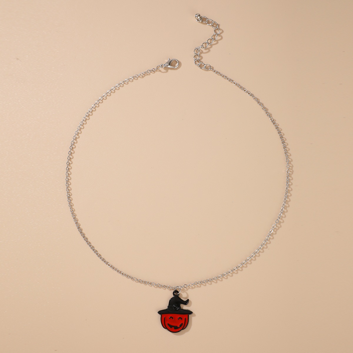 Fashion Pumpkin Necklace Punk Alloy Halloween Necklace display picture 1