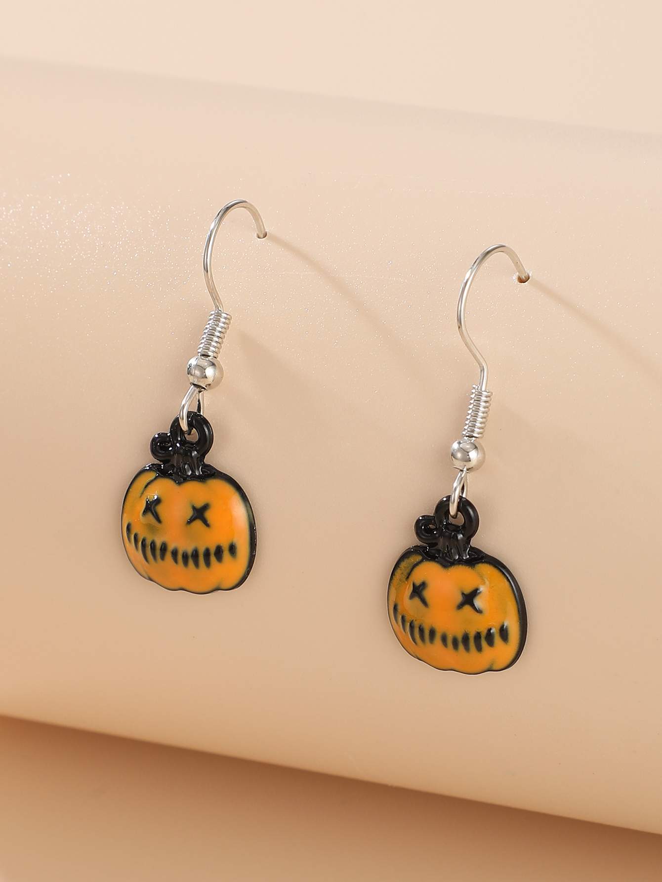 Halloween Pumpkin Ghost Demon Earrings Wholesale display picture 2
