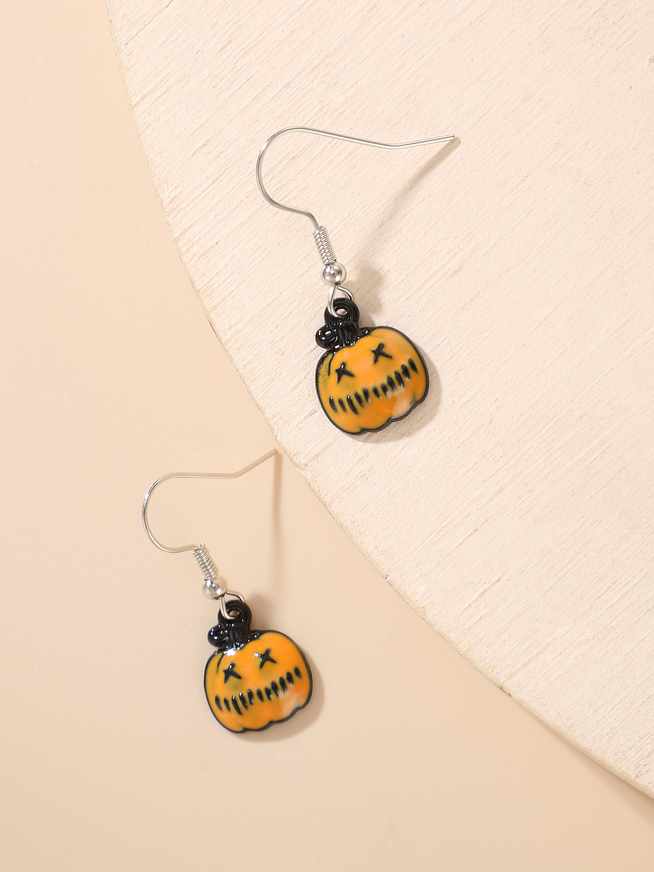 Halloween Pumpkin Ghost Demon Earrings Wholesale display picture 5