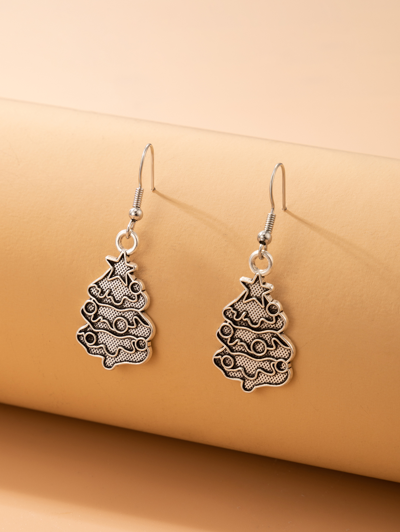 New Jewelry Christmas Tree Earrings display picture 4