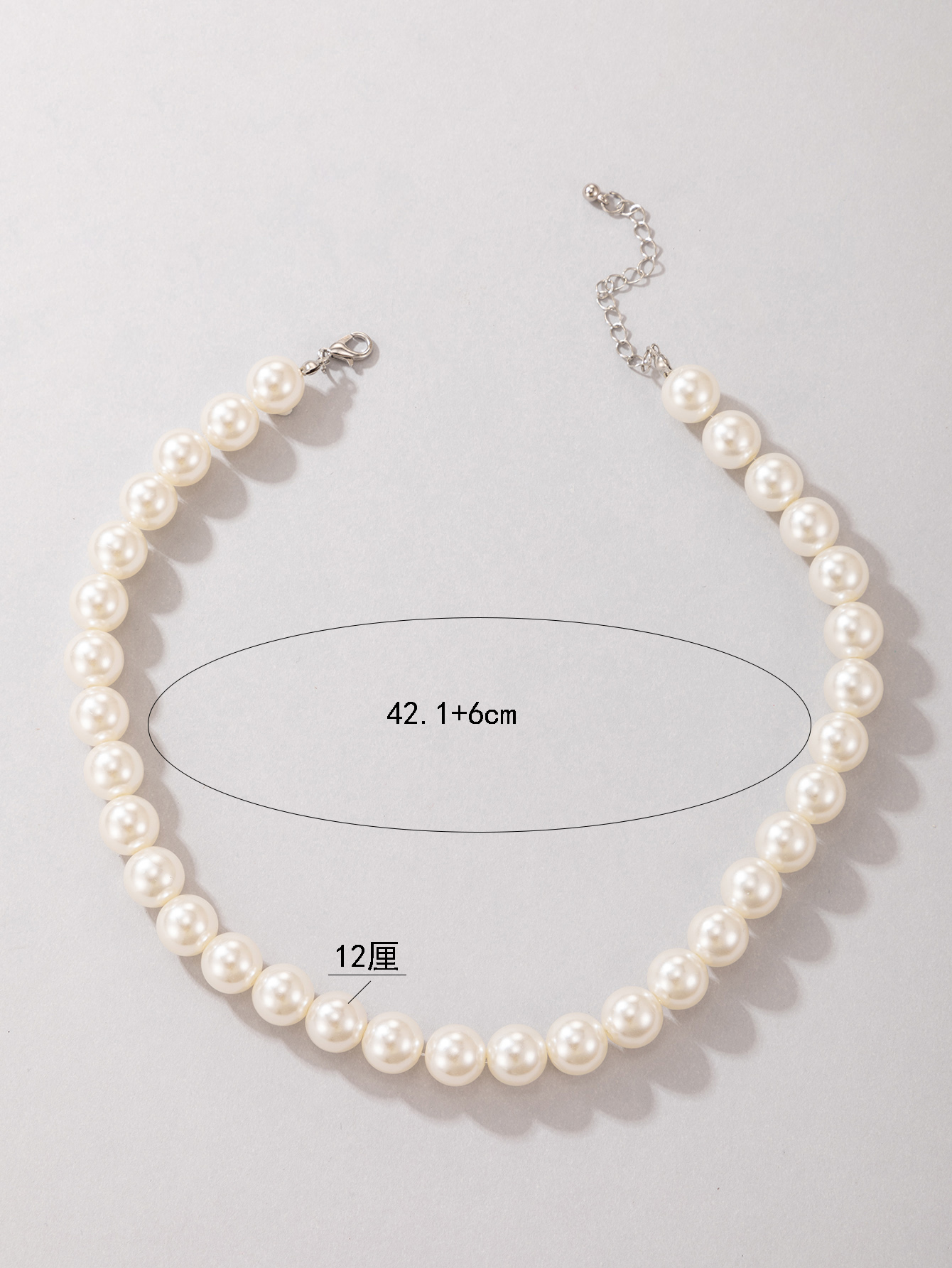 2021cross-border Personalized Creative Jewelry Imitation Pearl Necklace display picture 1