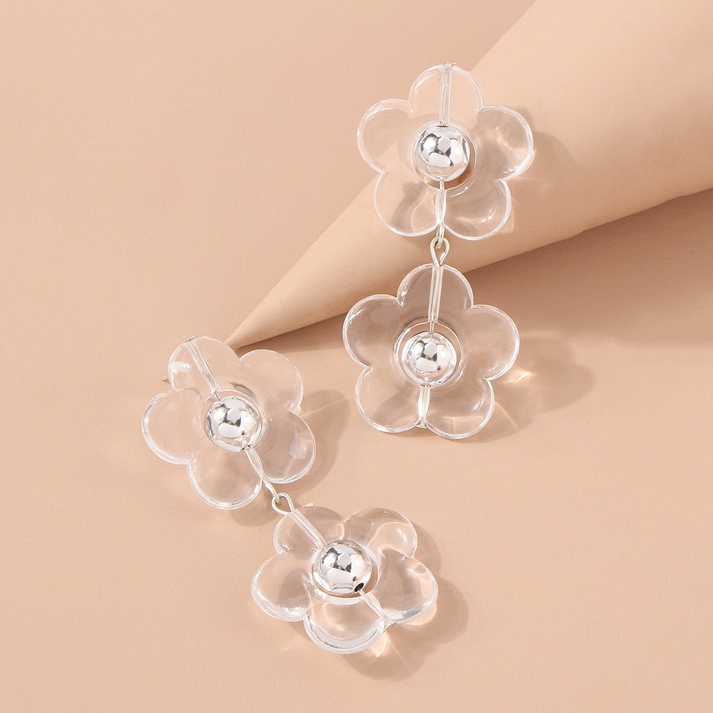 Small Fresh Flower Earrings display picture 2
