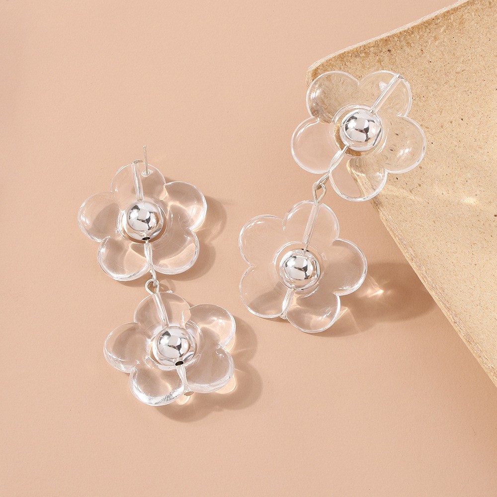 Small Fresh Flower Earrings display picture 3