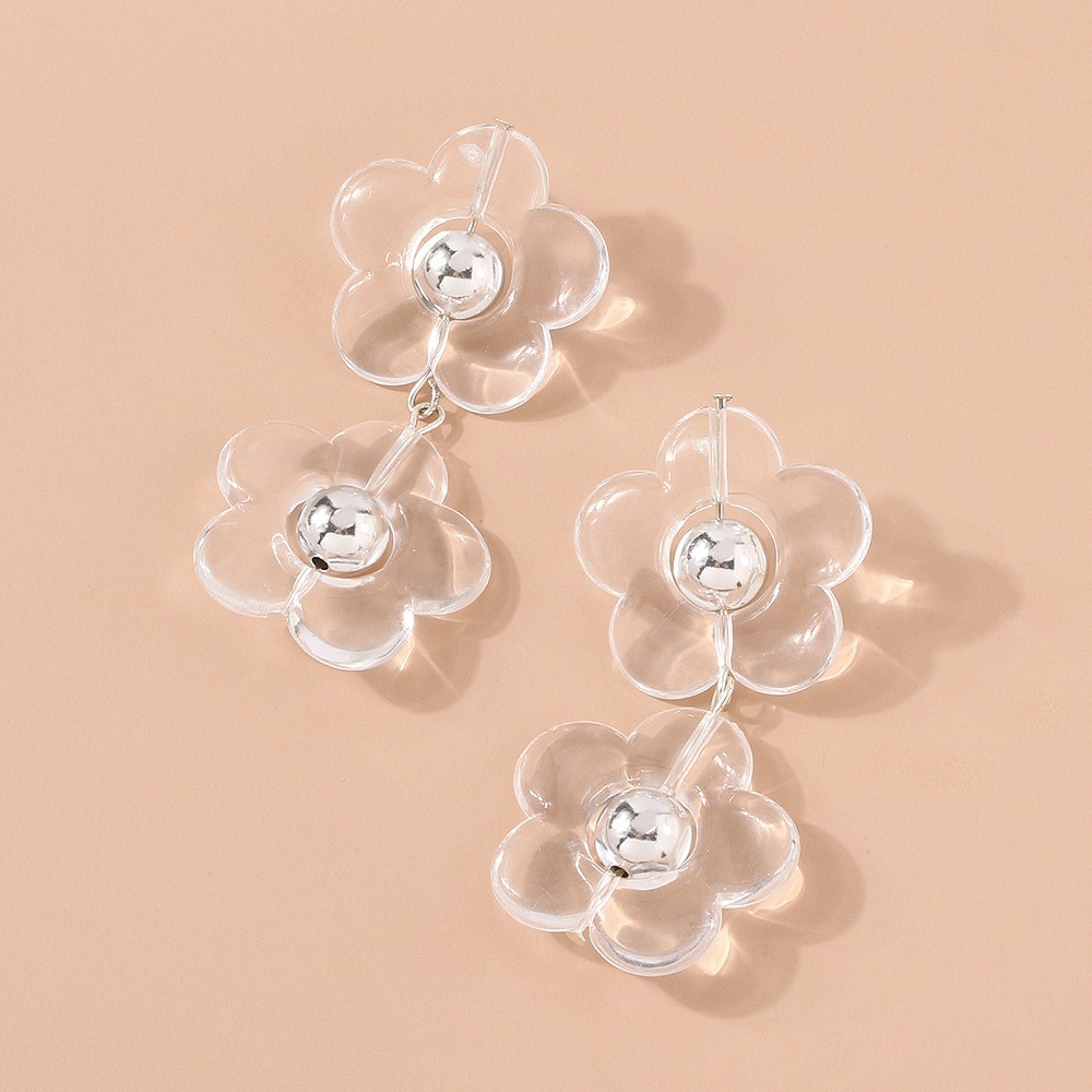 Small Fresh Flower Earrings display picture 4