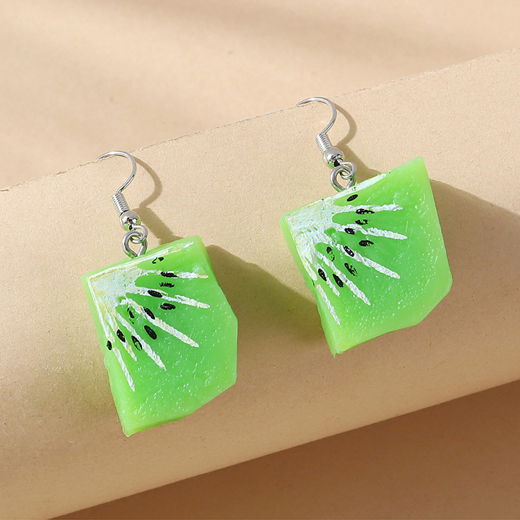 Korean Style Small Fresh Wild Creative Fruit Earrings Wholesale display picture 1