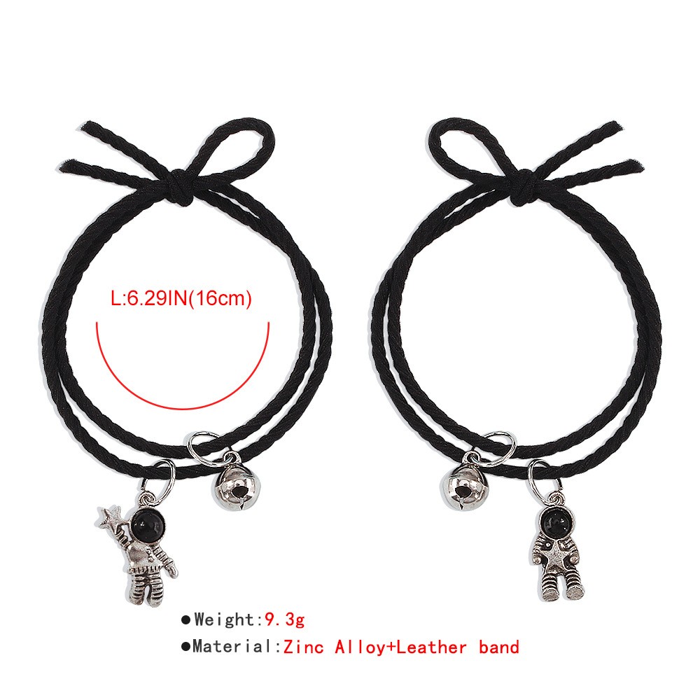 Spaceman Adjustable Couple Bracelet display picture 1