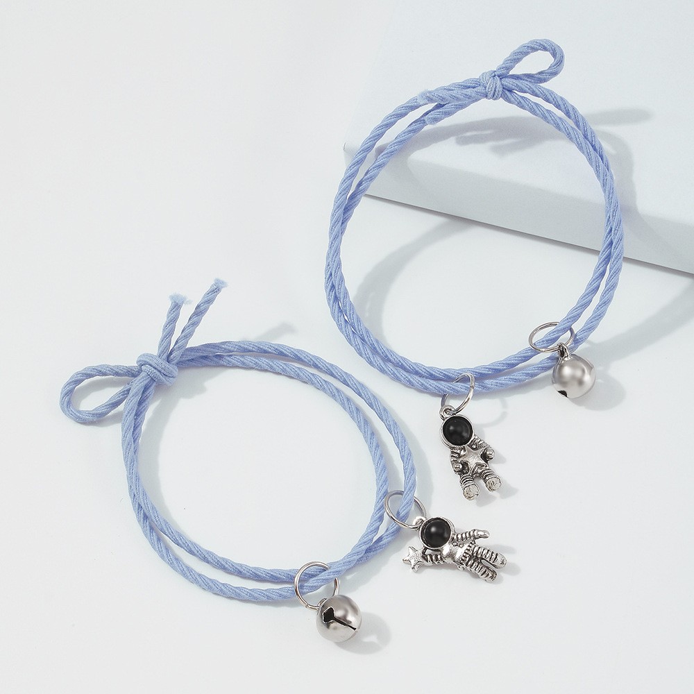 Spaceman Adjustable Couple Bracelet display picture 8