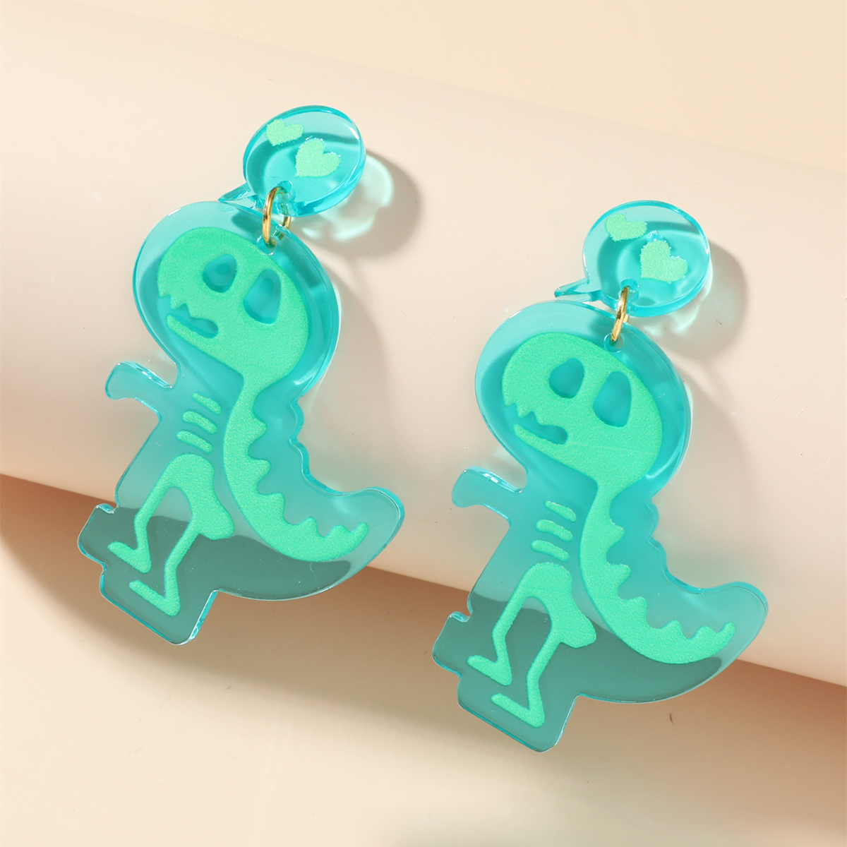 Women's Fashion Acrylic Dinosaur Ghost Earrings display picture 2