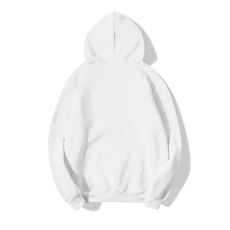 Hooded Christmas Snowman Face Print Long Sleeve Fleece Sweatshirt display picture 5