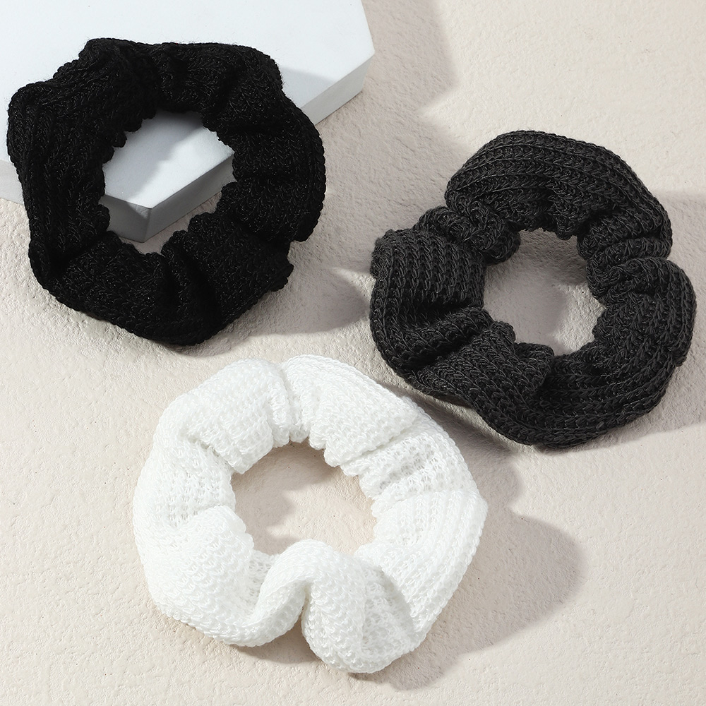 Autumn And Winter Knitted Hair Tie Set display picture 2