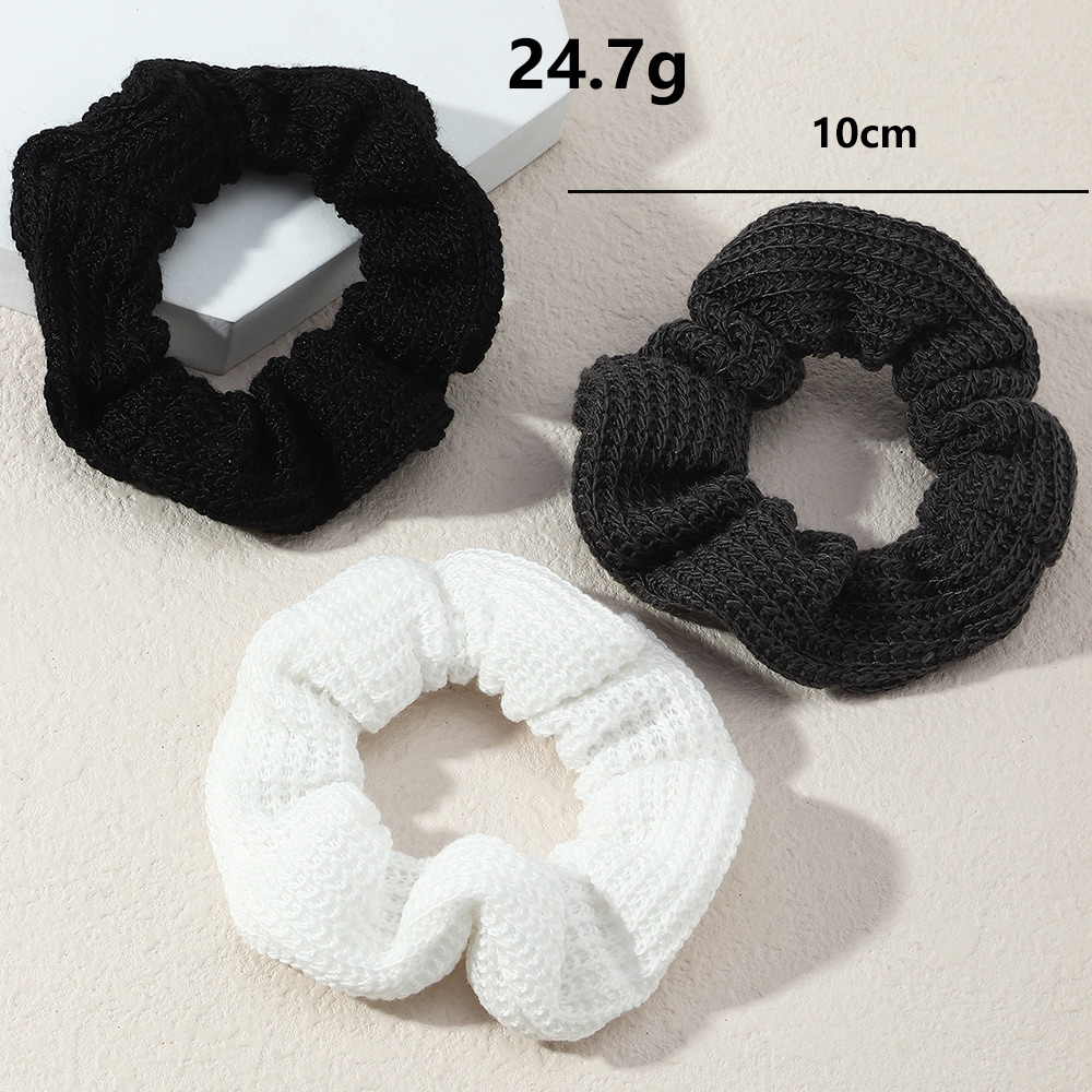 Autumn And Winter Knitted Hair Tie Set display picture 4