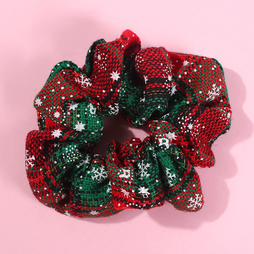 Christmas Series Velvet Hair Tie display picture 6