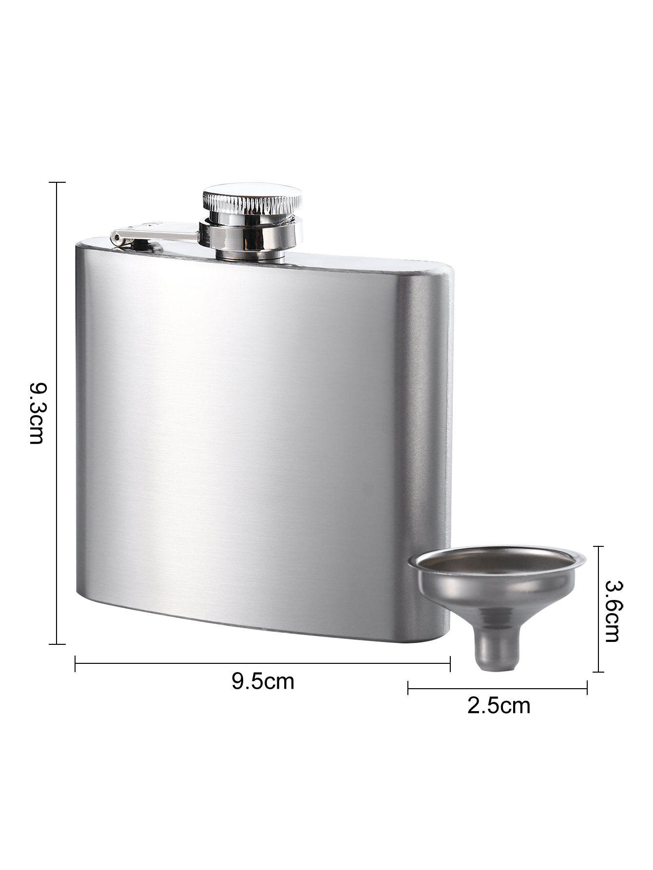 1pc Portable Hip Flask Wholesale display picture 2