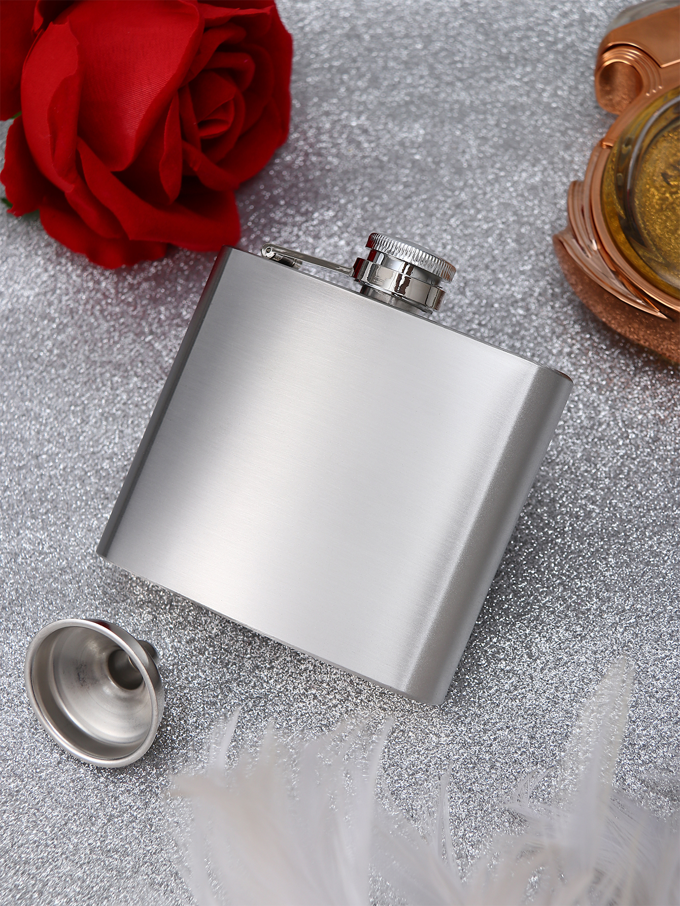 1pc Portable Hip Flask Wholesale display picture 4