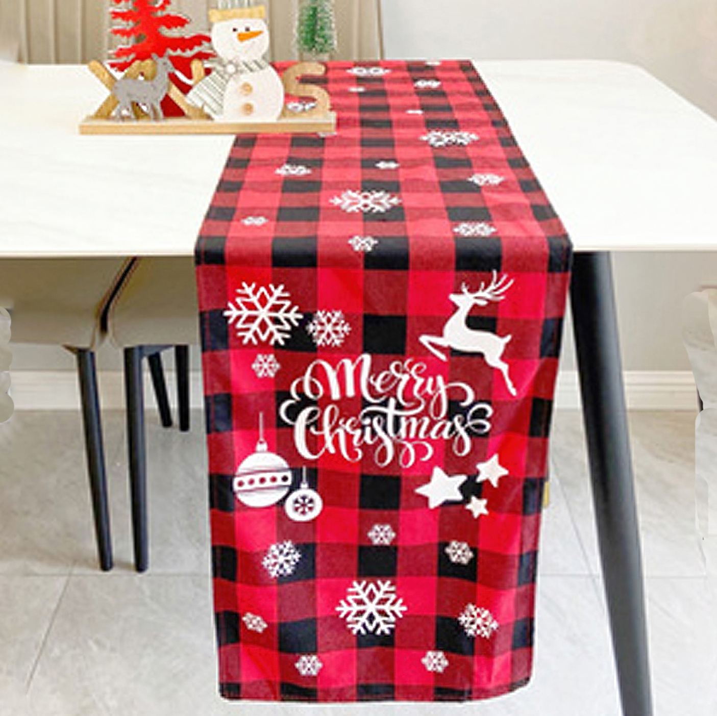 33*180cm Christmas Table Runner Wholesale display picture 3
