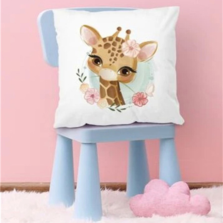 Cute Animal Print Peach Skin Pillowcase display picture 9