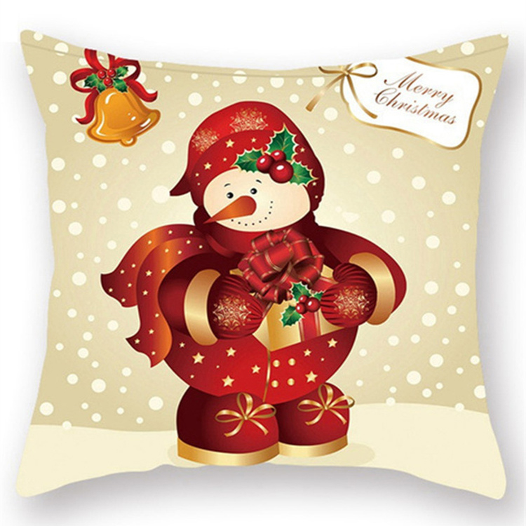 Fashion Peach Skin Christmas Pillowcase display picture 8