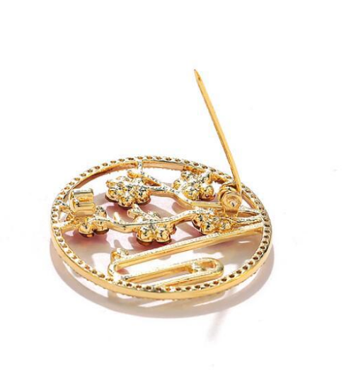 Korea Plum Brooch Trend Personality Brooch Accessories Wild Sweater Suit Pin display picture 5