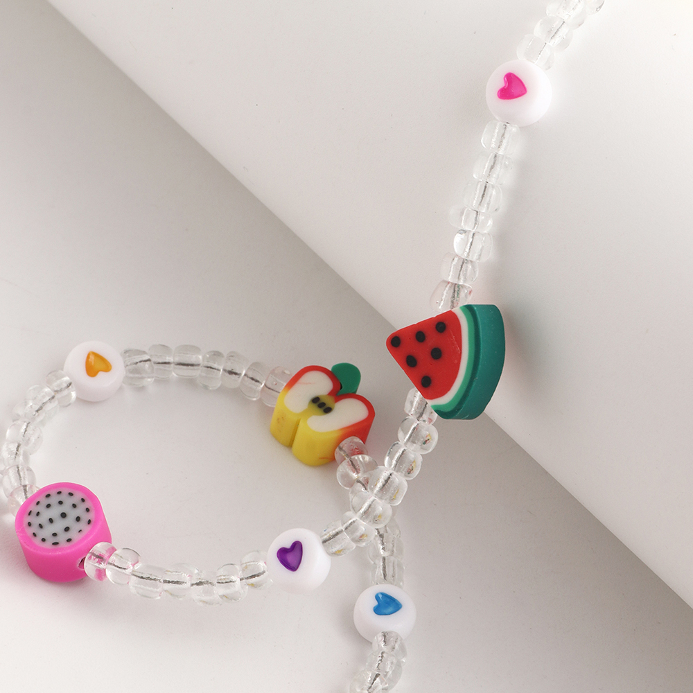 Fashion Fruit Miyuki Beads Children's Necklace Wholesale display picture 4