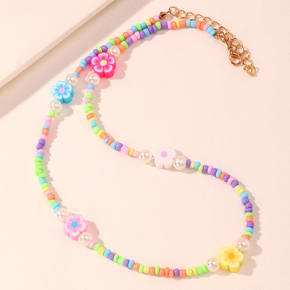 Fashion Fruit Miyuki Beads Children's Necklace Wholesale display picture 7
