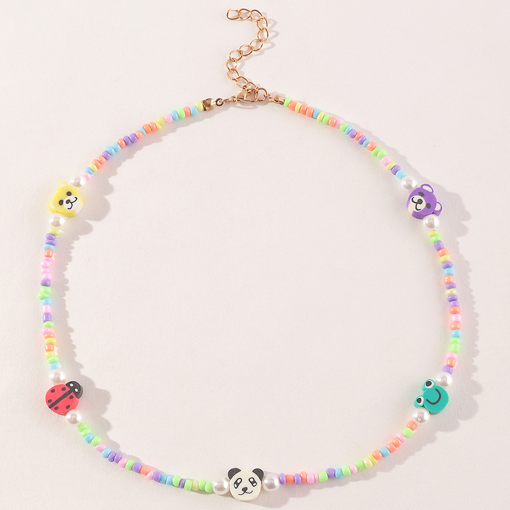 Fashion Fruit Miyuki Beads Children's Necklace Wholesale display picture 13