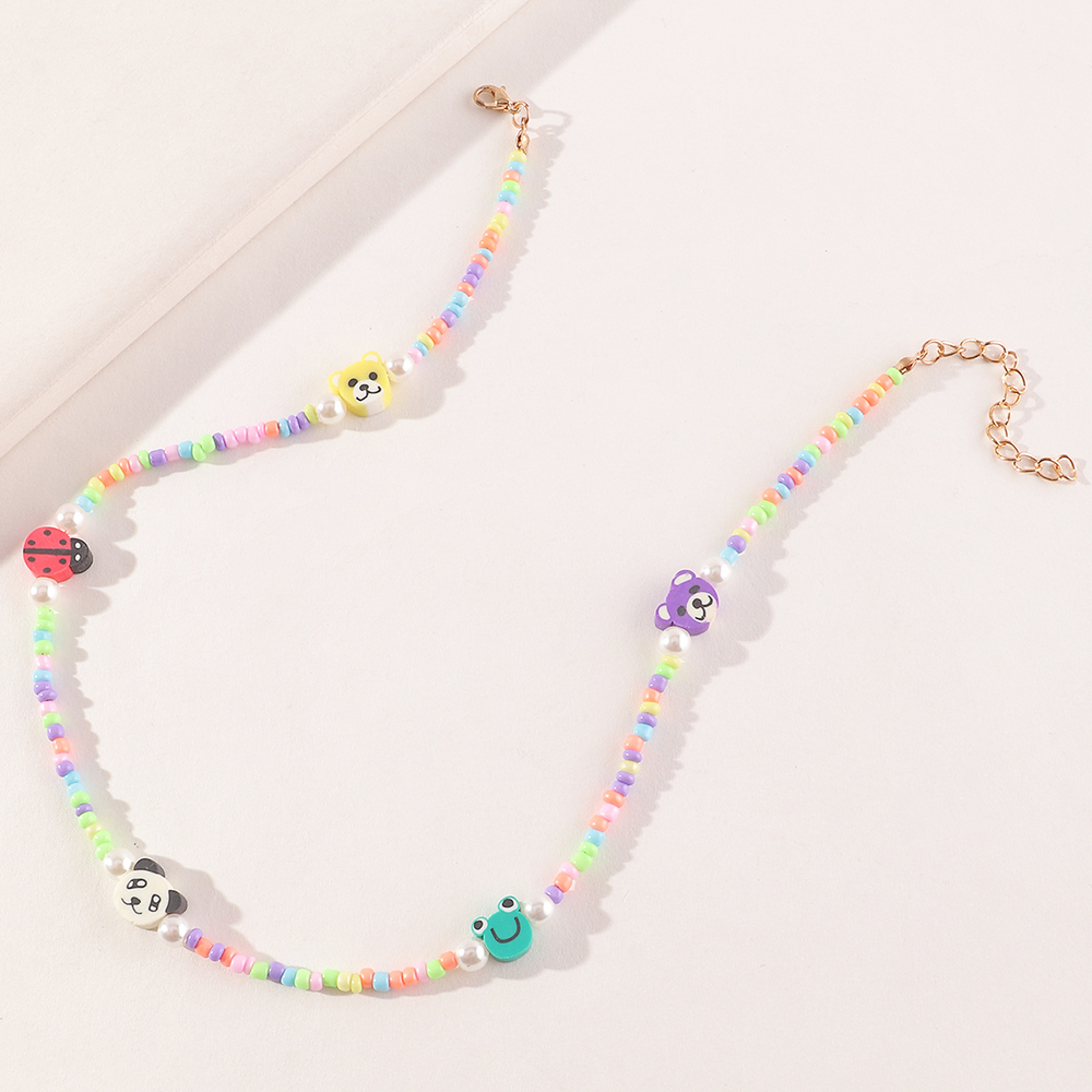 Fashion Fruit Miyuki Beads Children's Necklace Wholesale display picture 15