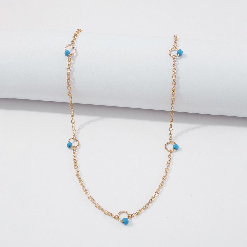 Alloy Beads Contrasting Color Simple Waist Chain Body Chain display picture 6
