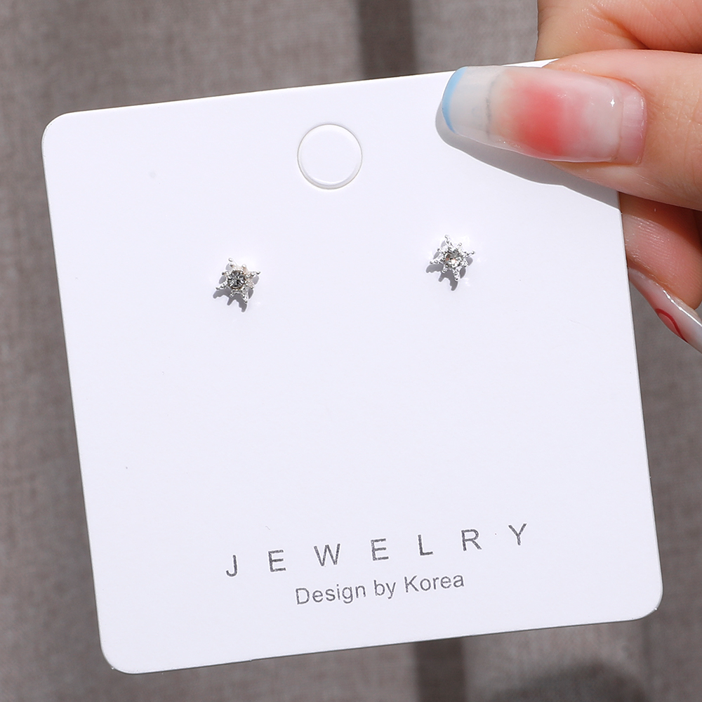 Luxury Small Star Earrings Wholesale display picture 2