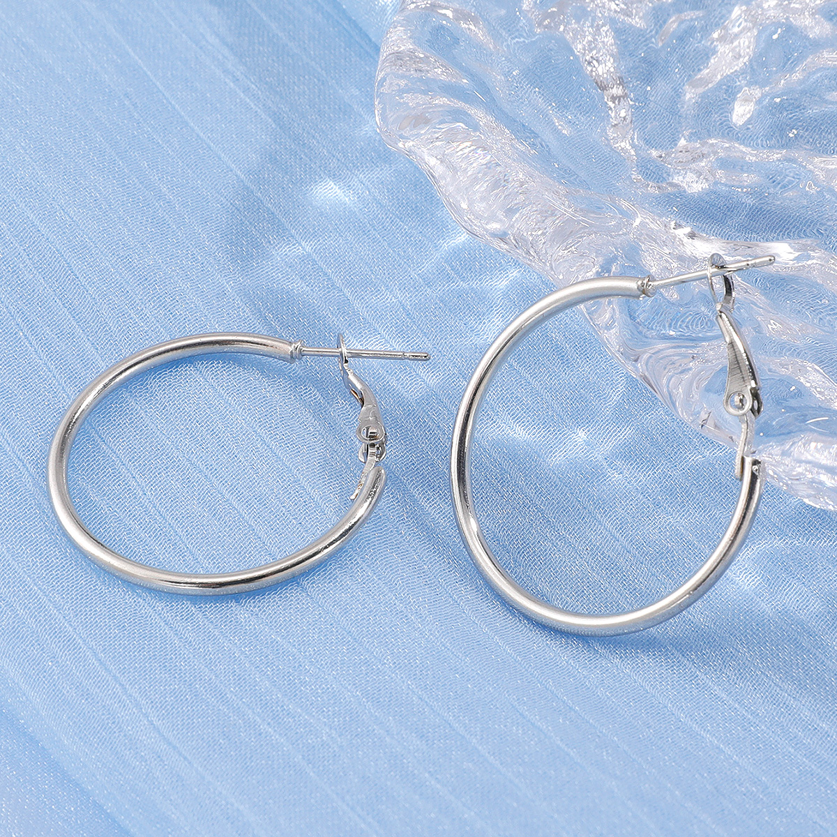 Fashion Simple Korean Style Circle Earrings display picture 1
