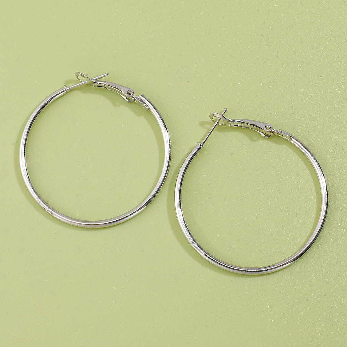 Fashion Simple Large Circle Earrings Jewelry display picture 1