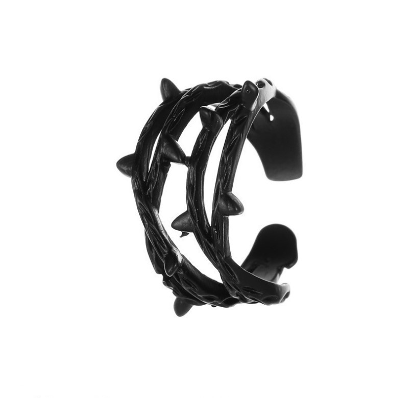 Metal Black Wrapped Animal Rings Alloy Ring display picture 16