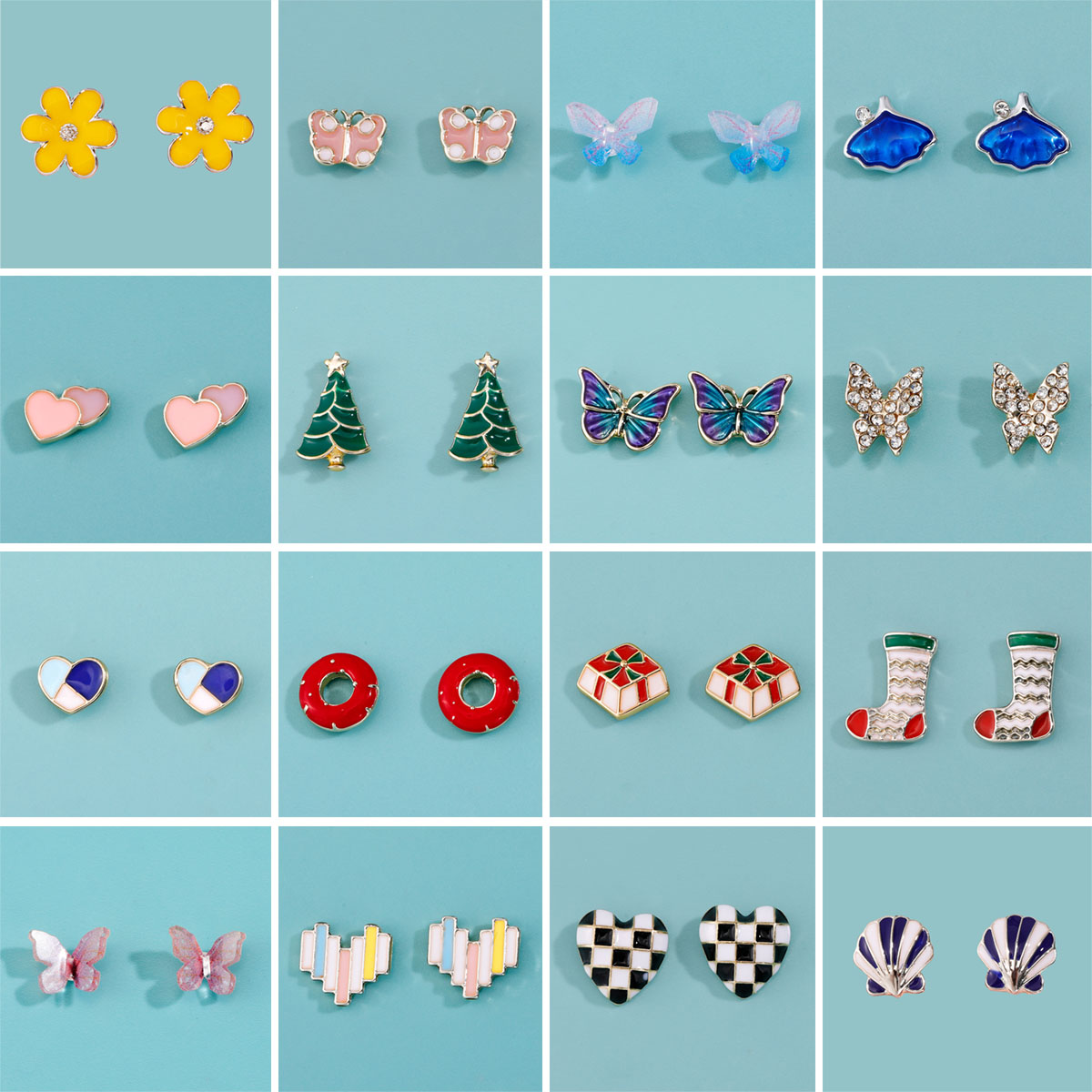 Fashion Women's Exquisite Earrings Luxury Cute Shape Earrings Accessories display picture 1