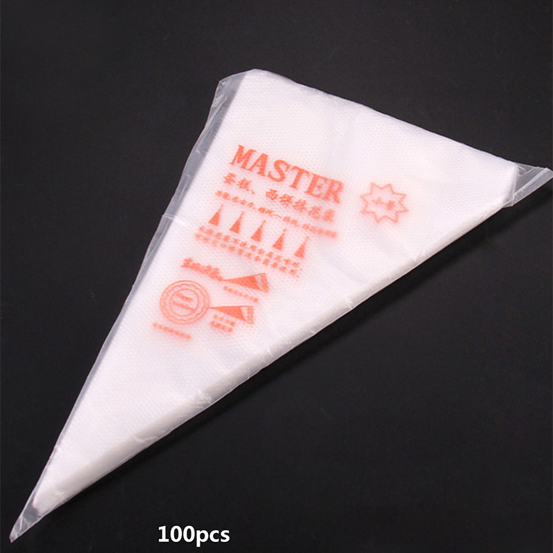 Small Piping Bag For Household Baking 100 Pcs Set display picture 1