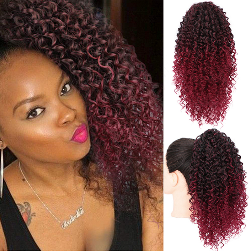 European And American Ladies Wigs Drawstring Chemical Fiber African Small Curly Wigs display picture 11
