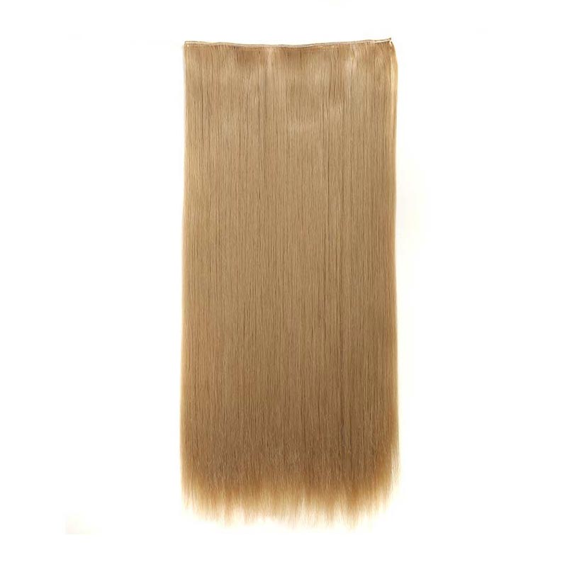 Damenperücke Fünf Clips Langes Glattes Haar Perücke Haarverlängerungsteil display picture 10