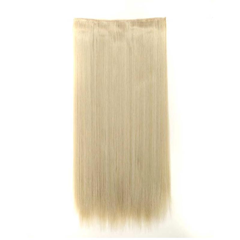 Damenperücke Fünf Clips Langes Glattes Haar Perücke Haarverlängerungsteil display picture 16