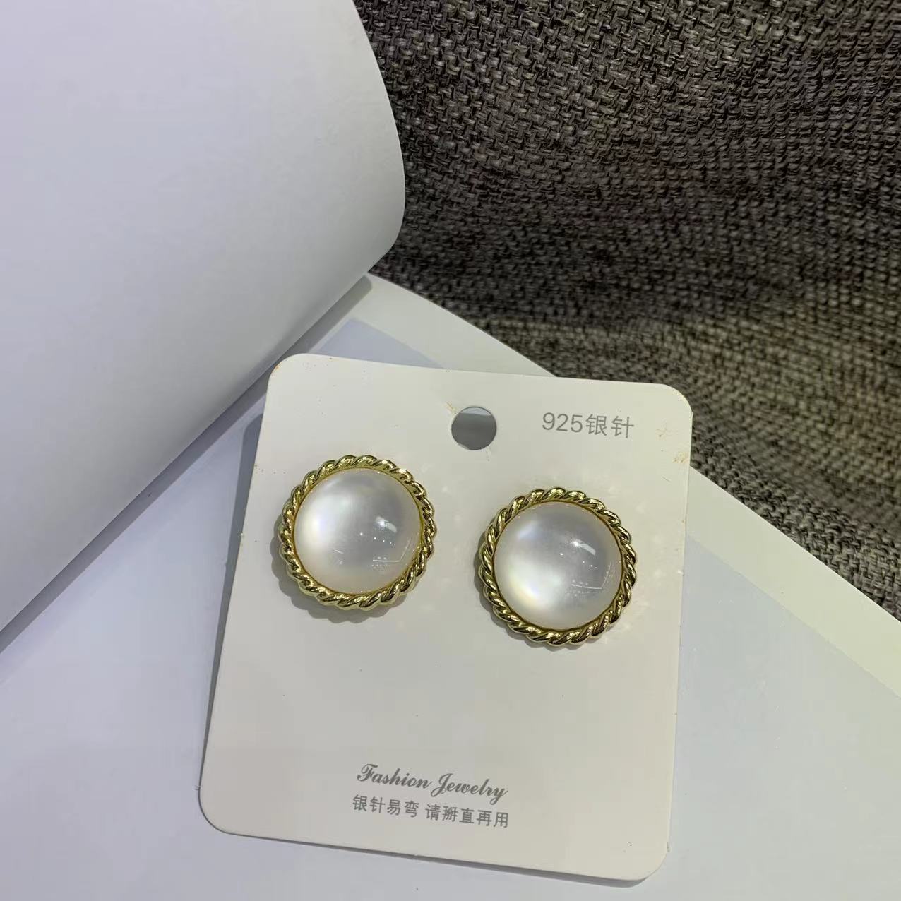 Boucles D&#39;oreilles Cercle Simple De Style Ol Bijoux En Gros display picture 1