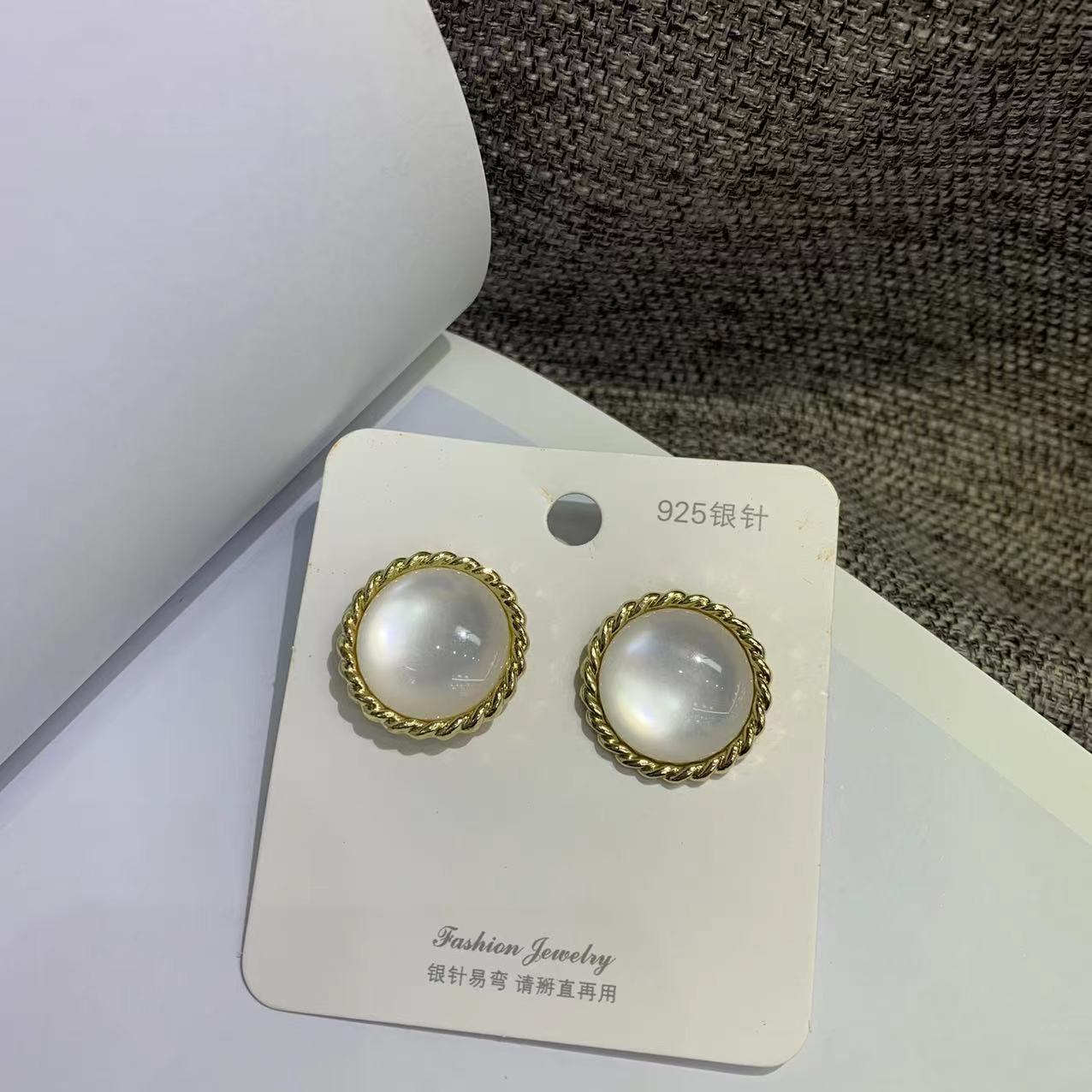 Ol Fashion Style Simple Circle Earrings Wholesale Jewelry display picture 1