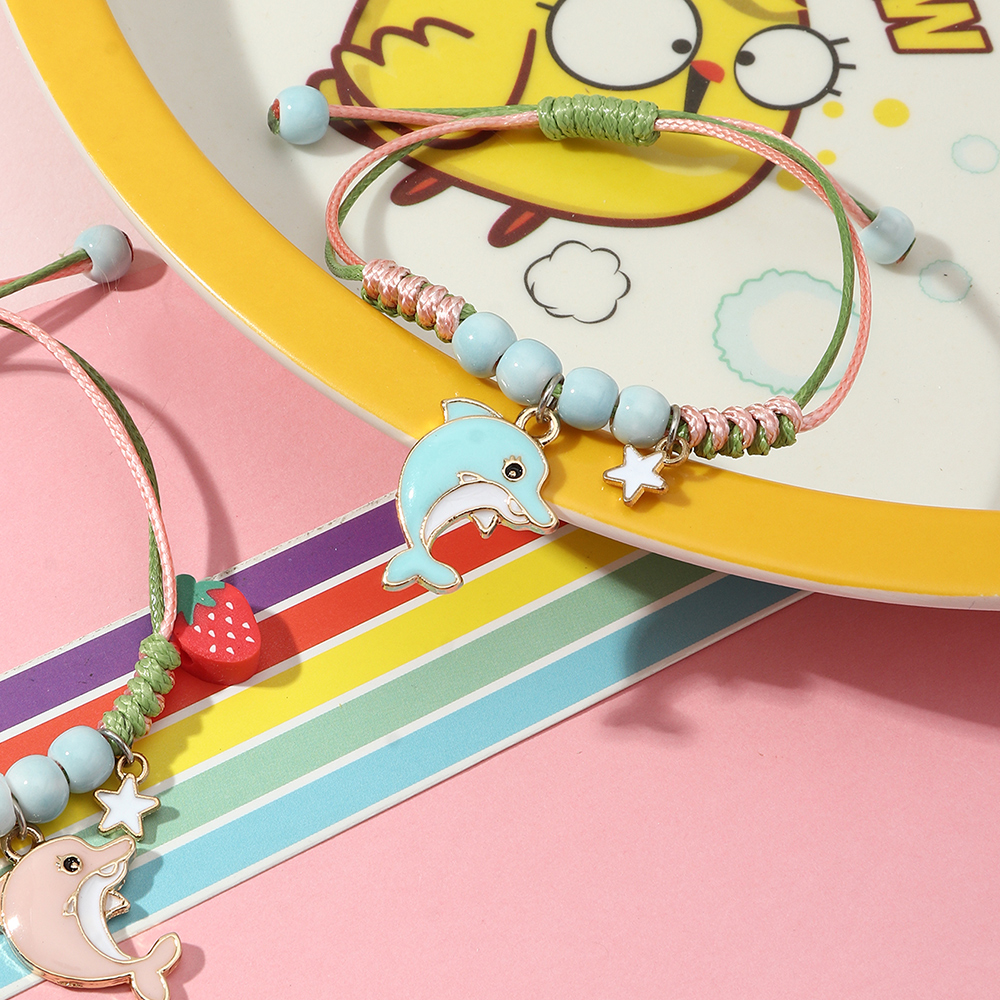 Color Cartoon Animal Bracelets 2 Combinations display picture 3